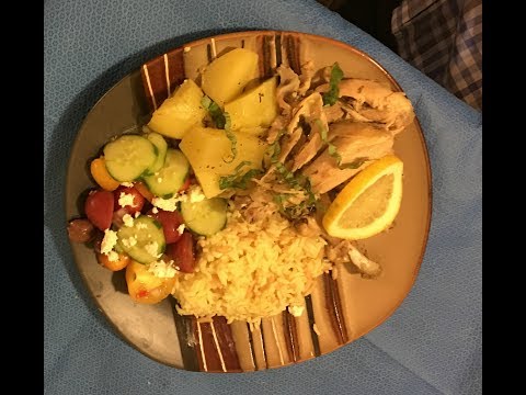 Lemon Garlic Greek Chicken/How to make Greek Chicken