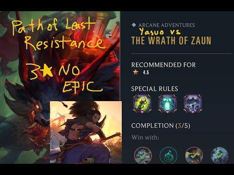 Yasuo vs Warwick - The Wrath of Zaun (4.5) - Arcane Adventures