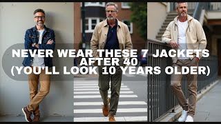 Tragen Sie diese 7 Jacken NIEMALS nach 40 (Sie werden 10 Jahre älter aussehen)