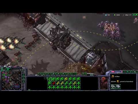 Massive air battles 4v4 Team Games - Starcraft 2