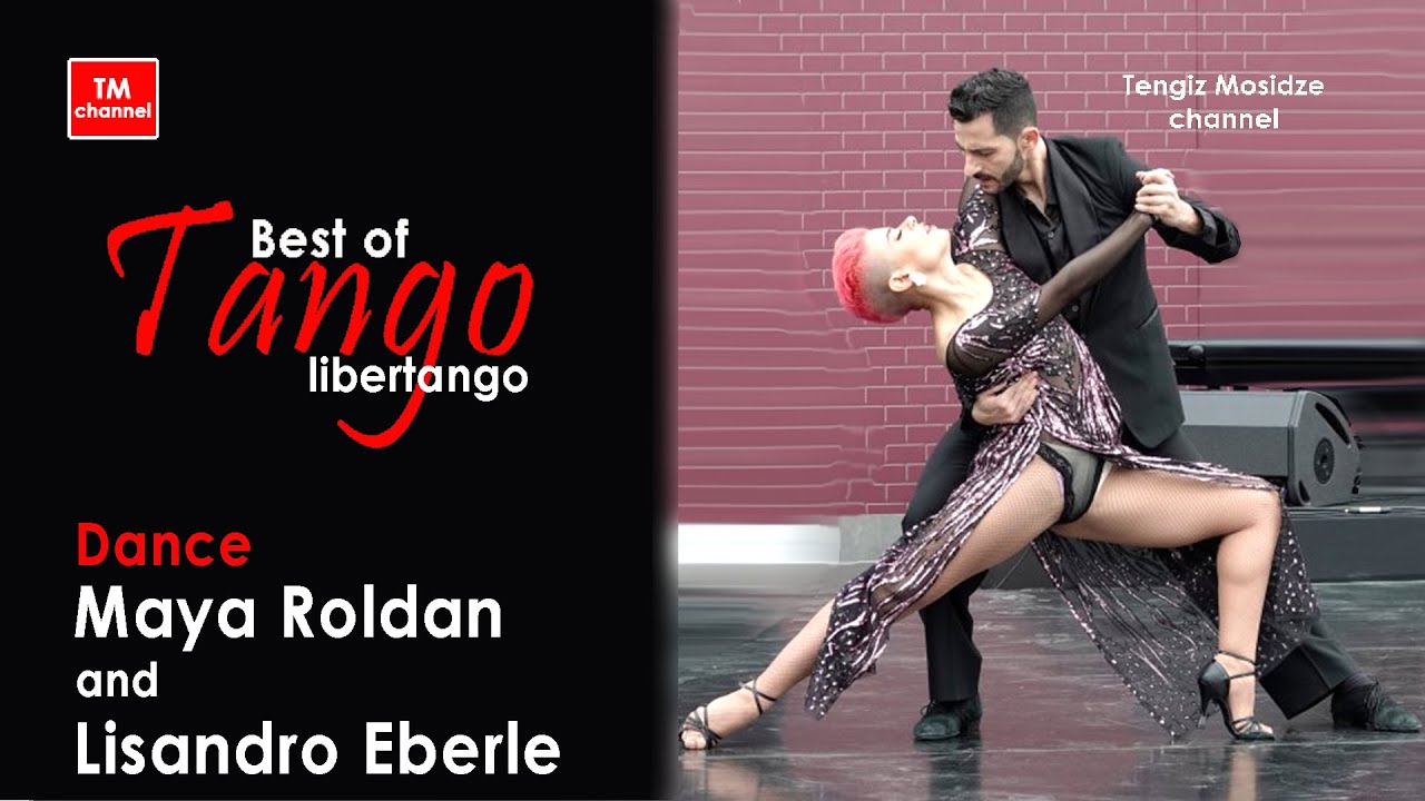 Tango "libertango". Dance Maya Roldan and Lisandro Eberle. Фрагмент шоу "МИЛОНГА" в центре Москвы.