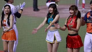 【台湾チア】 劉基鴻應援　曼萍李樂小映　#明星賽　2024