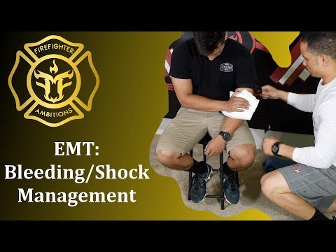 NREMT Bleeding Control & Shock Management: Firefighter EMT Guide (PASS THE EXAM)
