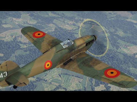 Hurricane Mk.I - H-43 - Avion Fairey S.A. - Belgium 1940