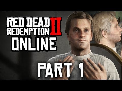RED DEAD ONLINE Gameplay Walkthrough Part 1 - CUSTOMIZATION & FIRST MISSION