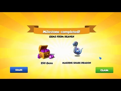 #DML Gems from Heaven - How many gem to get Archangel Dragon ? Dragon Mania Legends