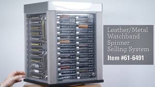 Leather/Metal Watchband Spinner Selling System