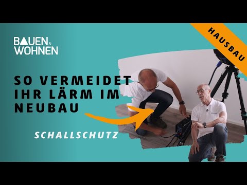 Fertighaus: richtiger Schallschutz - so vermeidet ihr Lärm im Neubau | Haus im Test
