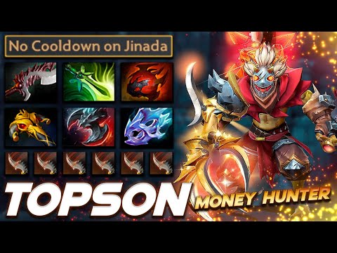 Topson Bounty Hunter Super Carry - Dota 2 Pro Gameplay [Watch & Learn]