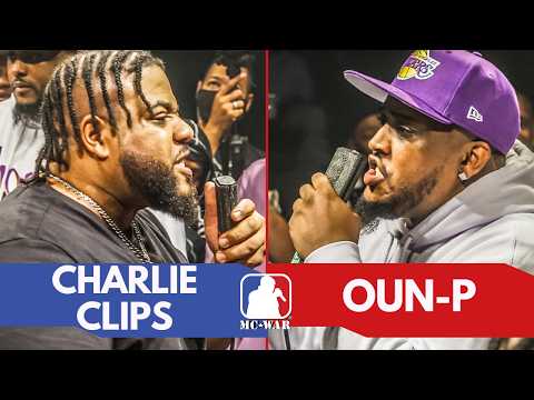 Charlie Clips vs Oun-P | Runde 1 🔥 Legendäres Rap-Battle mit DJ Scream & moderiert von Poison Pen