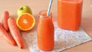 Batido de Zanahoria   Adelgaza y Cuida la Piel   Carrot Smoothie