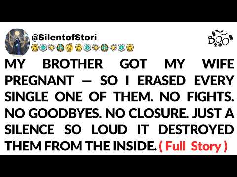 MY BROTHER GOT MY WIFE PREGNANT — SO I ERASED EVERY SINGLE ONE OF THEM.