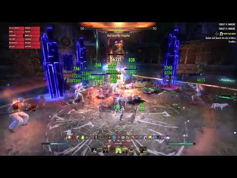 Veteran Maw of Lorkhaj First Boss Healer templar Pov (PS4 NA)