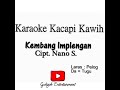 Karaoke Kembang Implengan Kacapi Suling Kawih Sunda