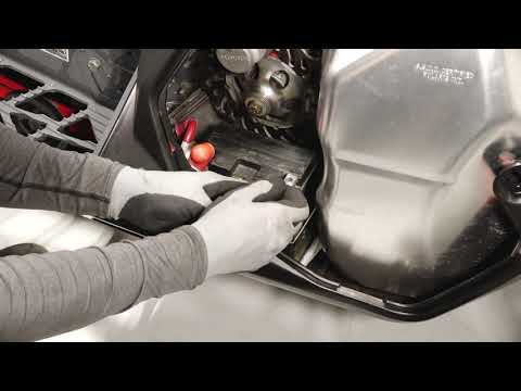 850 Switchback Assault 146 Battery Removal and Installation - Polaris Snowmobiles