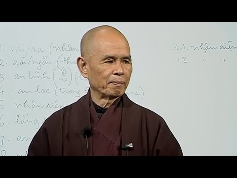 Khai Triển Kinh Quán Niệm Hơi Thở Và Chủ Trương Của Mạt Tông [DBTLL 13] (04-11-2004,)