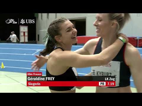Hallen SM 2022 - Frauen 60m Halbfinale 1