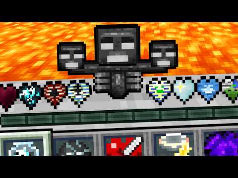 Minecraft but there are Wither Hearts