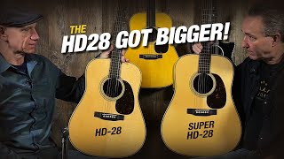 Video thumbnail for The HD-28 Just Got Bigger (New Martin Super HD-28) by Acoustic Letter