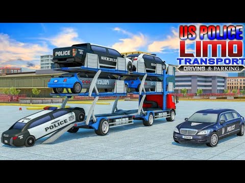 US Police Limo Transport Driving & Parking | Android Gameplay #1 | Top Gaming Up