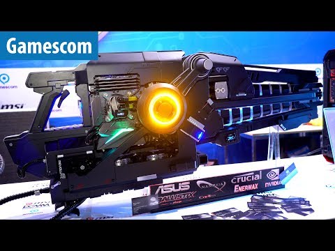 Die GEILSTEN PCs der Gamescom 2017 - Casemodding-Meisterschaft | #Gaming-PC