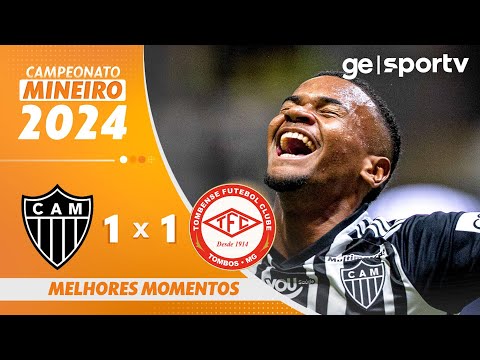 Gols e lances de Atlético Mineiro x Tombense