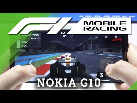 F1 Mobile Racing Short Gameplay on NOKIA G10 – Efficiency Test | Gaming Performance