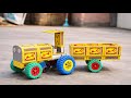 How To Make Matchbox Tractor Trolley From DC Motor Machis Ka Tractor Banane Ka Tarika