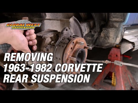 Removing 1963-1982 Corvette Rear Suspension