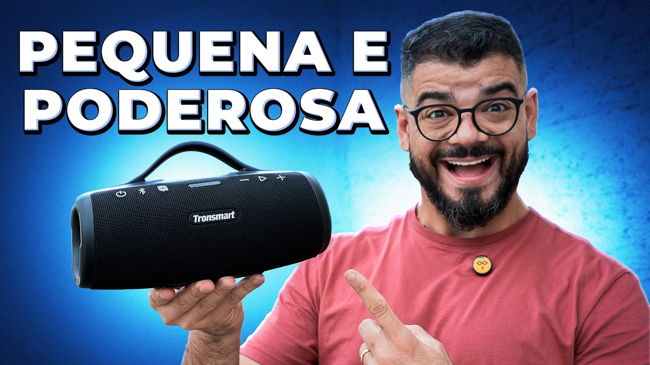 CAIXA DE SOM INCRÍVEL COM 50W E VOLUME INSANO! TRONSMART MIRTUNE S100