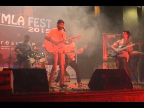 Ravi Kumar At Shimla Fest with band