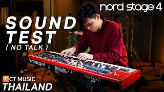 Video thumbnail for Nord Stage 4 Sound test ( No talk ) by CT Music / Thailand by CT Music Shop / Chordtabs