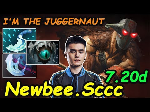 Newbee.Sccc - [Juggernaut] Safelane No Mercy Blade  | Dota2 7.20d Rank