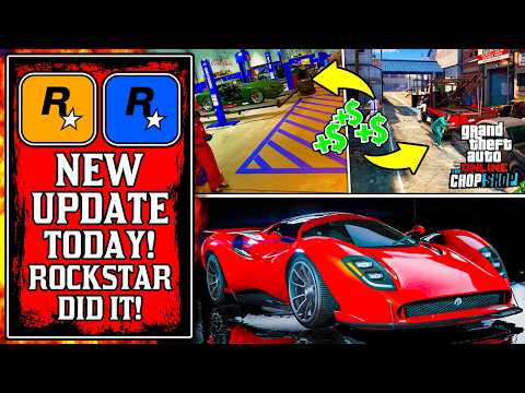 ROCKSTAR SPOILS PLAYERS! The NEW GTA Online UPDATE Today! (New GTA5 Update)