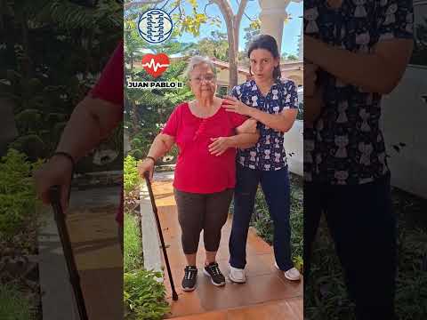 Cómo asistir a un adulto mayor al caminar | Fisioterapia en Tilarán #tilarán