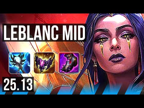 LEBLANC vs YASUO (MID) | 11/3/5 | KR Master | 25.13