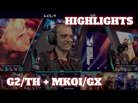 G2 vs TH + MKOI vs GX | LEC Summer 2025 W2D1 - All Games Highlights | Full Day Week 2 Day 1
