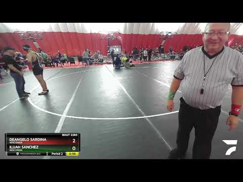 195 Lbs 1st Place Match - Ilijah Sanchez, Wisconsin Vs Deangelo Sardina, Wisconsin 890e