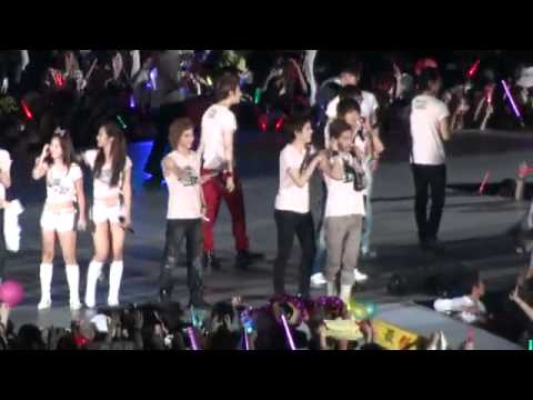 {100821/SFC} SM Town LIVE'10 - Ending Interaction