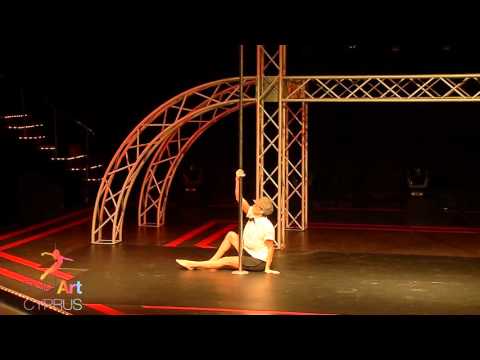 Iuliia Vikhrova Semi-Pro Women 3rd Place Pole Art Cyprus 2014