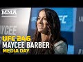 UFC 246: Maycee Barber Doesn't Make Friends With People She Wants To Beat Up - MMA Fighting