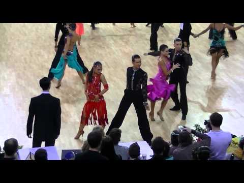 MČR v latinskoamerických tanců 2013 Miroslav Hýža a Marie Hýžová Chacha