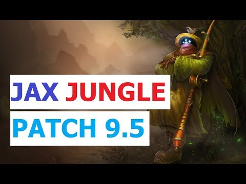SKT T1 Haru Play Jax Jungle Patch 9.5 Ranked Korean Pro Replays