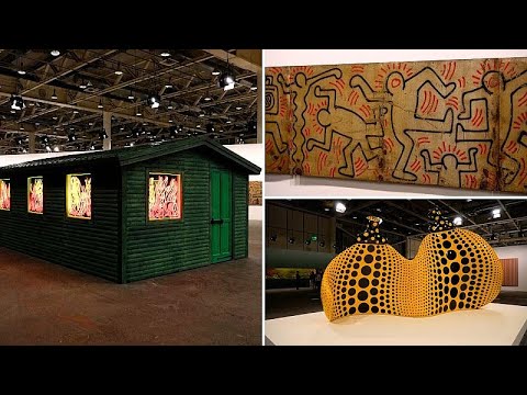 Giant pumpkins to Keith Haring murals: Art Basel exhibit showcases monumental installations