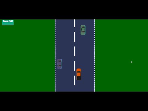 Simple Car Racing Game Using Javascript
