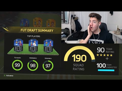 FIFA 16: OMFG 191 FUT DRAFT?! MY BEST XXL FUT DRAFT! - FIFA 16 Ultimate Team