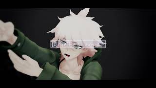 【ダンガンロンパMMD】ジェヘナ【日向/狛枝/七海】