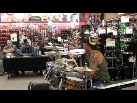 guitar center drum off 2012 - mike v. 1st round second group