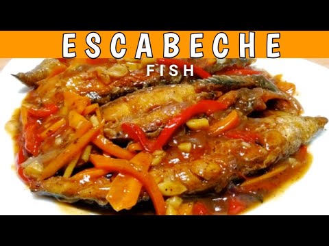ESCABECHENG ISDA! / FISH ESCABECHE