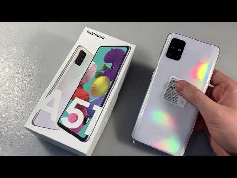 Смартфон Samsung Galaxy A51 4/64Gb Белый - Видео